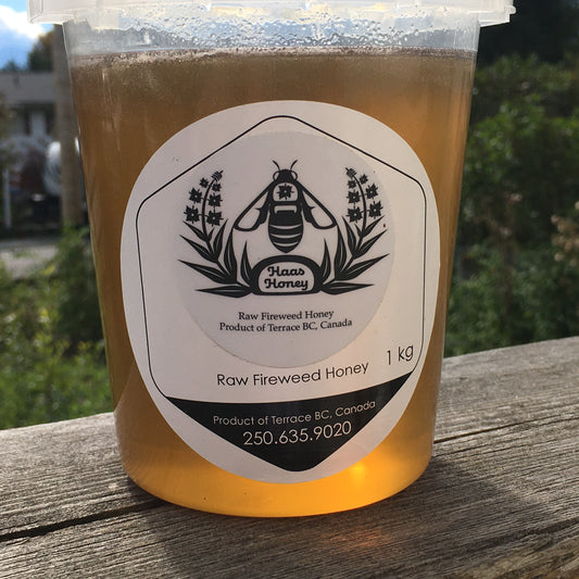 Fireweed Honey 1kg /plastic tub